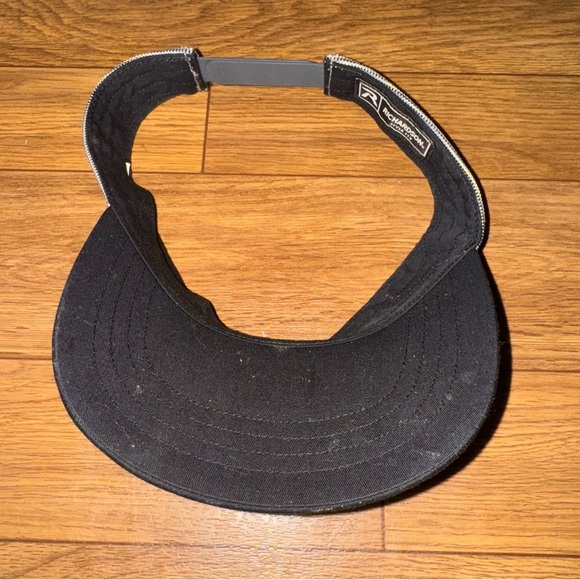 Dairi-o Fast Food Black Visor Hat Employee Uniform Adjustable Fit Unisex - Picture 3 of 5